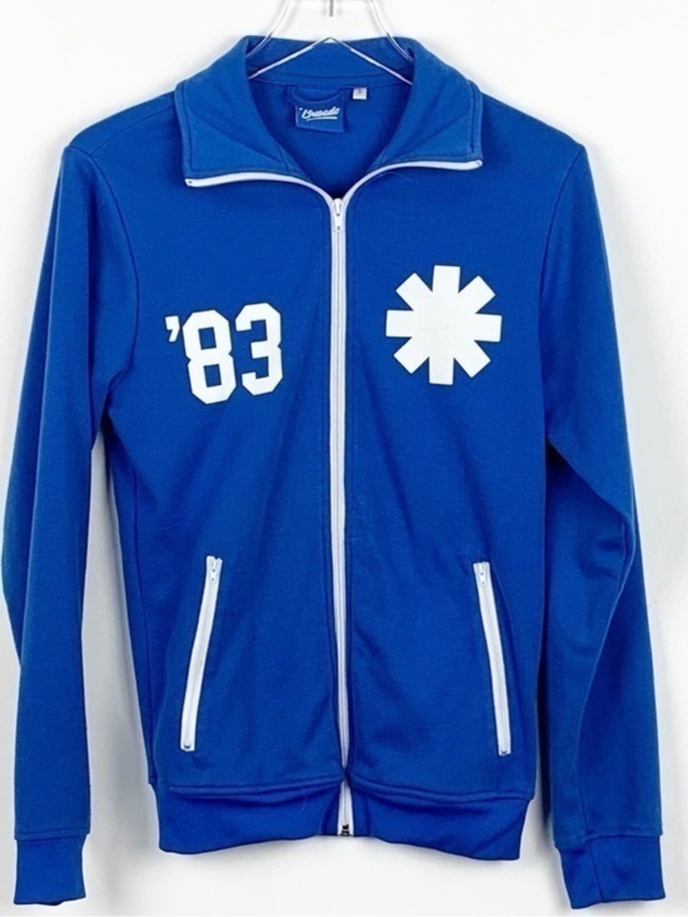 Red Hot Chili Peppers Blue Jogger Jacket ‘83 RHCP Size Small
